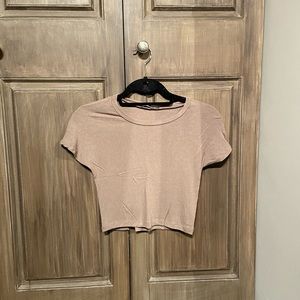 Olive crop top